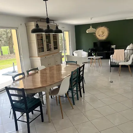 Maison Le Bel Air A 3km Du Virage De Mulsanne 9 Couchages 펜션 Ruaudin